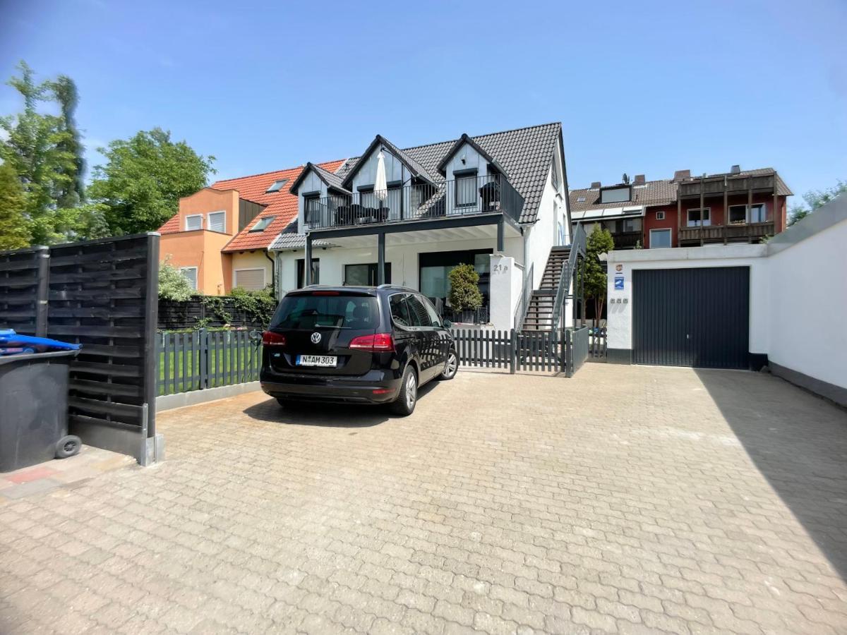 M-Style 04 Apartment Mit Balkon Und Gasgrill, 24H Self-Check-In, Free Parking, Netflix Нюрнберг Экстерьер фото